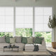 Colorized DuoLight Cordless Arctic White Thermal Blind 2167