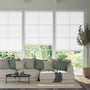 Colorized DuoLight Cordless Arctic White Thermal Blind 2167