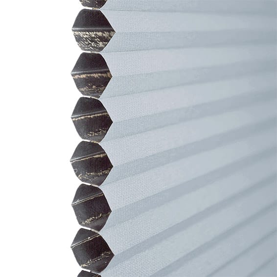 ColorizedPLA DuoShade Cordless Pastel Blue Thermal Blind 2204