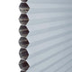 ColorizedPLA DuoShade Cordless Pastel Blue Thermal Blind 2204