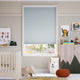 Colorized DuoShade Cordless Pastel Blue Thermal Blind 2204