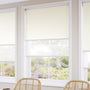 ColorizedZoom Umbra Linen White Double Roller Blind 2333