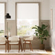 Colorized Umbra Milk White Double Roller Blind 2334