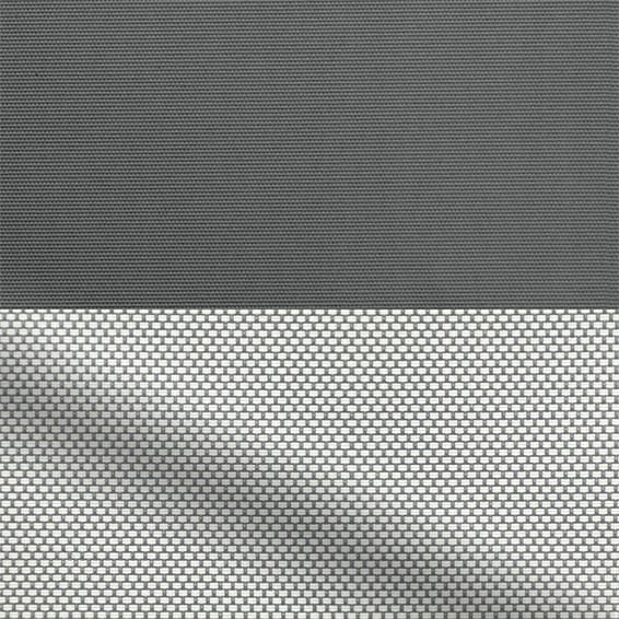 ColorizedPLA Atom Iron Grey Double Roller Blind 2345