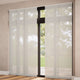 ColorizedZoom Oriel Voile Ash Panel Blind 2689