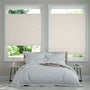 Colorized DuoShade Top Down/Bottom Up Ivory Thermal Blind 2731