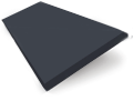 ColorizedSwatch Premium Sleek Midnight Blue Faux Wood Blind - 50mm Slat sample image 3129