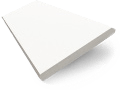 ColorizedSwatch Pristine White Faux Wood Blind - 50mm Slat sample image 8795
