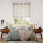 Colorized Birch Bark & Chalk Faux Wood Blind - 50mm Slat 3273