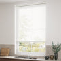 ColorizedZoom Oculus Bone White Magic Screen Roller Blind 3733
