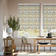Colorized William Morris Strawberry Thief Natural Roller Blind 3819