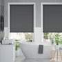 Colorized Electric Blackout Titan Kendall Charcoal Roller Blind 3838
