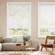Colorized Electric Oculus Cotton White Roller Blind 3856