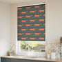 ColorizedZoom Mr Fox Charcoal Roller Blind 4002