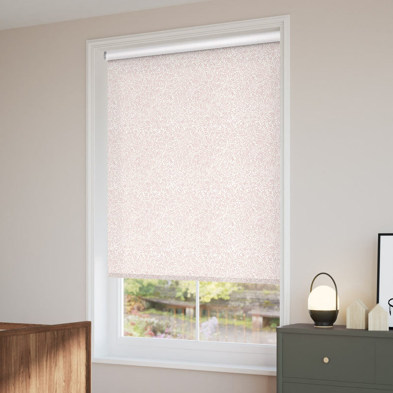 ColorizedZoom William Morris Willow Blush  Roller Blind 4141