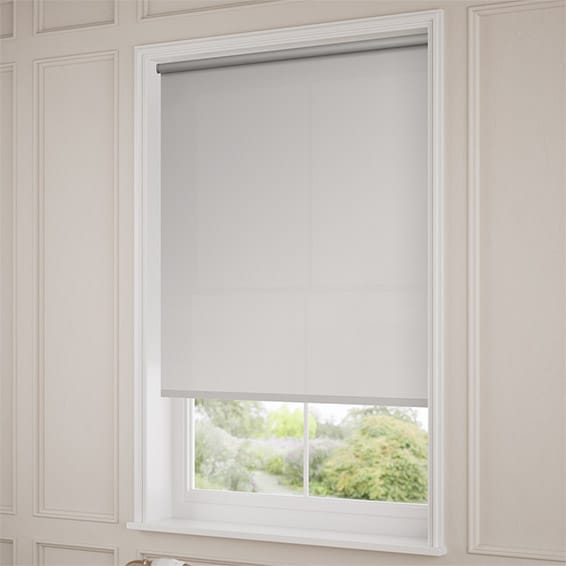ColorizedZoom Electric Avalon Farmhouse Grey Roller Blind