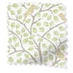 ColorizedSwatch Twist2Go Bay Tree & Bird Fennel Roller Blind sample image 4508