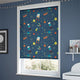 ColorizedZoom Twist2Go Robbie Robonaut Blackout Space Blue Roller Blind 4569