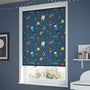 ColorizedZoom Twist2Go Robbie Robonaut Blackout Space Blue Roller Blind 4569