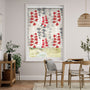 Colorized Twist2Go Blooming Meadow Ruby Roller Blind 4742