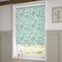 ColorizedZoom Twist2Go Rue Watercolour Teal Roller Blind 4803