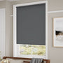 Colorized Electric Sevilla Blackout Anchor Grey Roller Blind 4913
