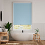 Colorized Electric Sevilla Blackout Mayan Blue Roller Blind 4926