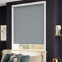 ColorizedZoom Electric Sevilla Blackout Blue Grey Roller Blind 4915