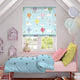 Colorized Balloons Flying High Roman Blind 6632