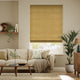 Colorized Paleo Linen Saffron Roman Blind 6673