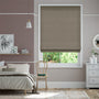 Colorized Bijou Linen Taupe Roman Blind 6737