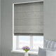 ColorizedZoom Ahisma Luxe Faux Silk Chrome Roman Blind 6929