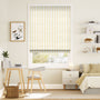 Colorized Twill Stripe Daffodil Roman Blind 6972