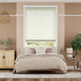 Colorized Twill Stripe Stone Roman Blind 8750