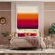 Colorized Ombre Sunset Roman Blind 7066