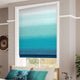 ColorizedZoom Ombre Teal Roman Blind 7067