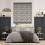 Colorized William Morris Strawberry Thief Vintage Blush Roman Blind 7095