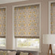 ColorizedZoom William Morris Pimpernel Butterscotch Roman Blind 7168