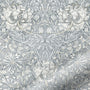 ColorizedPLA William Morris Honeysuckle and Tulip Velvet Pewter Roman Blind 7176
