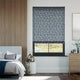Colorized Aikyo Midnight Roman Blind 7238