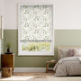 Colorized Electric Dancing Tulip Fields Cream Roman Blind 7309