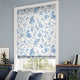 ColorizedZoom Bird Toile French Blue Roman Blind 7374