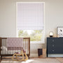 Colorized Ella Stripe Lavender Roman Blind 7411