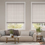 Colorized Ella Stripe Cappuccino Roman Blind 8759