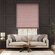 Colorized Alva Dusky Rose Roman Blind 7454