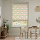 Colorized William Morris Hyacinth Sorbet Roman Blind 7489