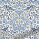 ColorizedPLA William Morris Blackthorn China Blue Roman Blind 7502