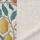 ColorizedPLA William Morris Fruit Citrus & Bijou Linen Oatmeal Roman Blind 7638