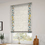 ColorizedZoom William Morris Fruit Citrus & Bijou Linen Oatmeal Roman Blind 7638