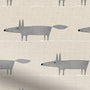 ColorizedPLA Mr Fox Mini Neutral Curtains 5445